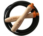 Скоростная скакалка с деревянными рукоятками RIKE Speed Jump Rope