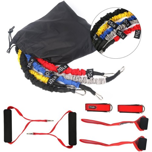 Универсальный набор трубчатых амортизаторов WACCES Resistance Bands Set
