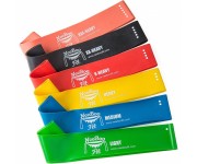 Набор амортизаторов ленточных Петля NEEBOOFIT Resistance Loop Band Set 6 штук