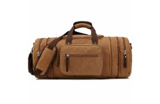 Спортивная сумкак KENOX Oversized Canvas Travel Tote Luggage Weekend Duffel Bag