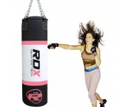 Боксерская груша RDX Pink 1.2м, 30-35кг