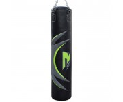БОКСЕРСКИЙ МЕШОК RDX LEATHER GREEN 1.5 М, 45-55 КГ