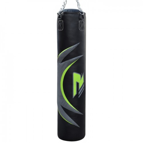 БОКСЕРСКИЙ МЕШОК RDX LEATHER GREEN 1.5 М, 45-55 КГ