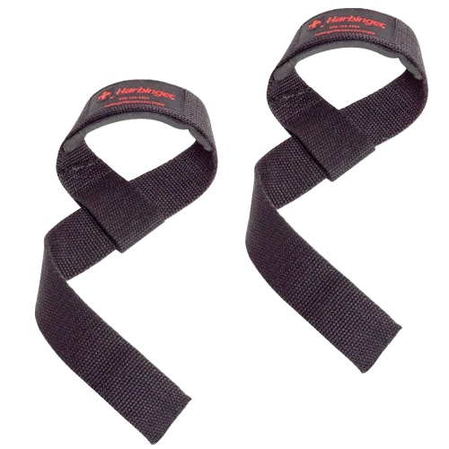 Кистевые ремни для тяги с мягкими вставками HARBINGER Padded Cotton Lifting Strap пара
