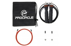Скоростная скакалка PROCIRCLE Speed Jump Rope Nature Handle Adjustable with Ball Bearings