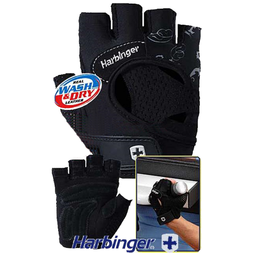Перчатки для фитнеса HARBINGER Women's 139 FlexFit™ Gloves Wash&Dry