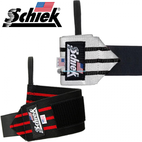 Кистевые бинты на запястья SCHIEK Line Wrist Wraps 1112 30см пара