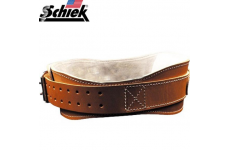 Пояс атлетический кожаный SCHIEK Power Leather Contour Belt 2004L 10 см