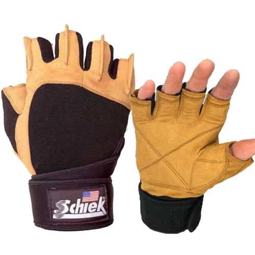 Перчатки с напульсником SCHIEK Power Lifting Gloves 425