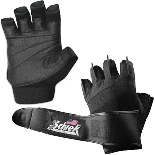 Перчатки с напульсником SCHIEK Platinum Lifting Gloves 540