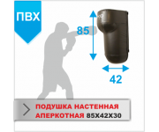 ПОДУШКА НАСТЕННАЯ Boyko-sport АПЕРКОТНАЯ ПОЛУКРУГЛАЯ 85х42х30 пвх