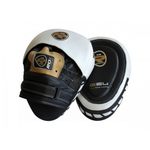 Лапы боксерские RDX Gel Focus Black