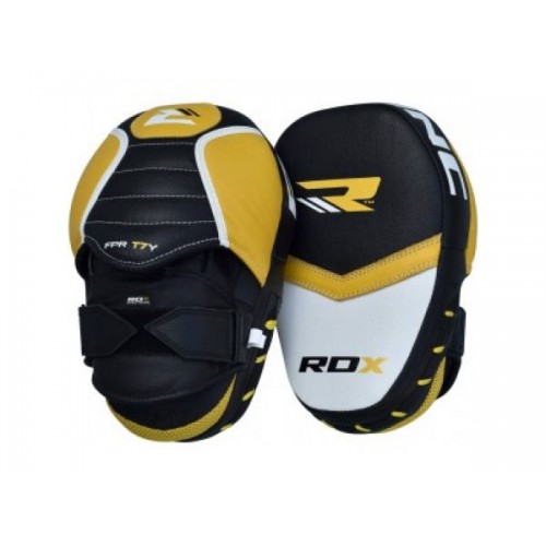 Лапы боксерские RDX Gel Focus Yellow