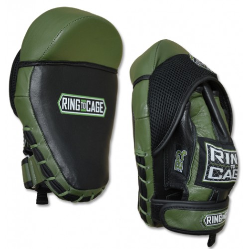 Лапы RING TO CAGE GelTech Cobra Curved Punch Spar-Mitt