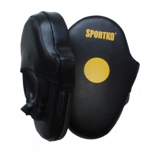 Лапы боксерские Sportko кожаные малые