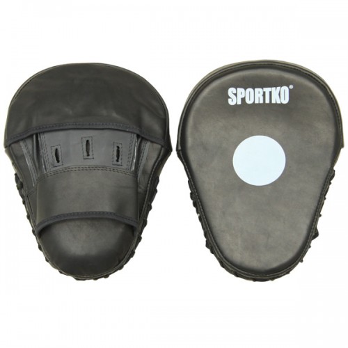 Лапы боксерские Sportko кожаные Яблоко