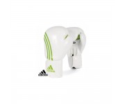 Боксерские перчатки Adidas BOX-FIT бело-зеленые