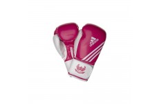 Боксерские перчатки Adidas Fitness пурпурно-белый