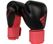 Боксерские перчатки Adidas Hybrid 200 Dinamic Fit Черно-красные