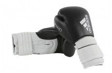 Боксерские перчатки Adidas Hybrid 300 Черно-белые