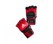 Перчатки тренировочные Adidas ММА/COMBAT кожа кр/черн