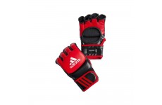 Перчатки тренировочные Adidas ММА/COMBAT кожа кр/черн