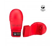 Перчатки для каратэ Adidas Tokaido. Цвет красный