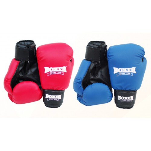 Перчатки боксерские Boxer кожвинил