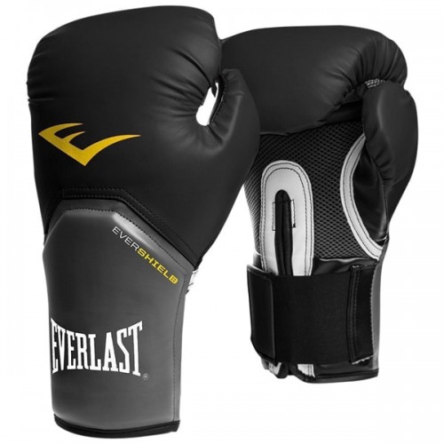 Тренировочные боксерские перчатки Everlast Pro Style Elite Черные