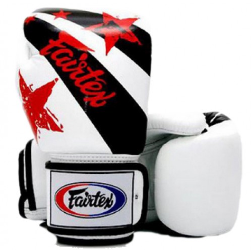 Боксерские перчатки Fairtex (BGV1-white nation)