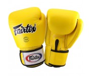 Боксерские перчатки Fairtex BGV1-yllw