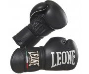 Боксерские перчатки Leone Professional Black