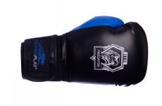 Боксерские перчатки PowerPlay 3002 Eagle Series Blue