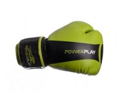 Боксерские перчатки PowerPlay 3003 Tiger Series Green
