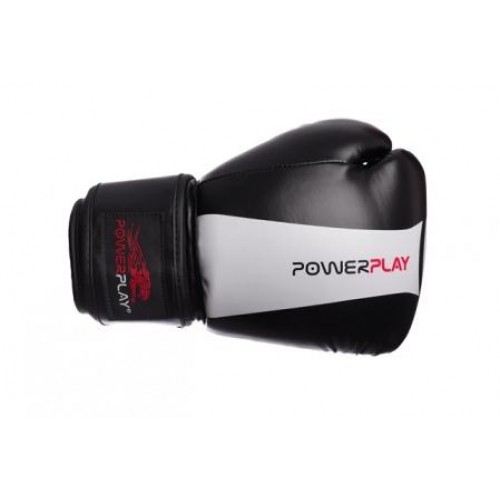 Боксерские перчатки PowerPlay 3003 Tiger Series White