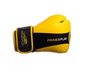 Боксерские перчатки PowerPlay 3003 Tiger Series Yellow