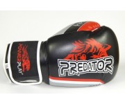 Боксерские перчатки PowerPlay 3005 Wolf Predator Serits Black
