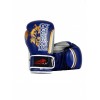 Боксерские перчатки PowerPlay 3005 Wolf Predator Serits Blue  фото 3
