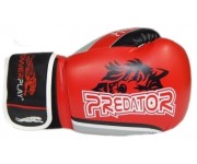 Боксерские перчатки PowerPlay 3005 Wolf Predator Serits Red