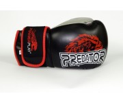 Боксерские перчатки PowerPlay 3006 Lion Predator Serits Black
