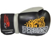 Боксерские перчатки PowerPlay 3008 Jaguar Predator Serits Black