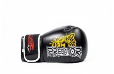 Боксерские перчатки PowerPlay 3009 Leopard Predator Serits Black