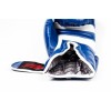 Боксерские перчатки PowerPlay 3009 Leopard Predator Serits Blue  фото 4