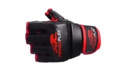 Перчатки MMA PowerPlay 3024 Economy series Black/Red