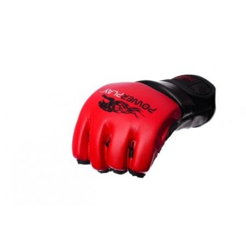 Перчатки MMA PowerPlay 3024 Economy series Red/Black