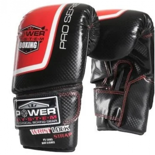 Перчатки снарядные Power System PS 5003 Bag Gloves Storm Black/Red