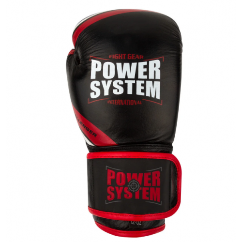 Перчатки для бокса PowerSystem PS 5005 Challenger Black/Red