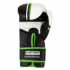 Перчатки для бокса PowerSystem PS 5006 Contender Black/Green Line  фото 2