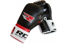 Боксерские перчатки RDX Rex Leather Black