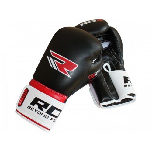 Боксерские перчатки RDX Rex Leather Black